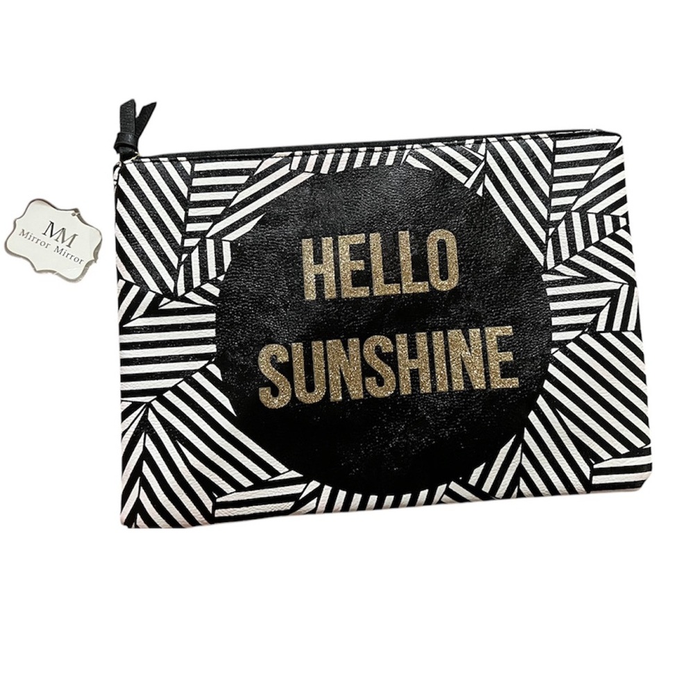 Hello sunshine cosmetic toiletry bag